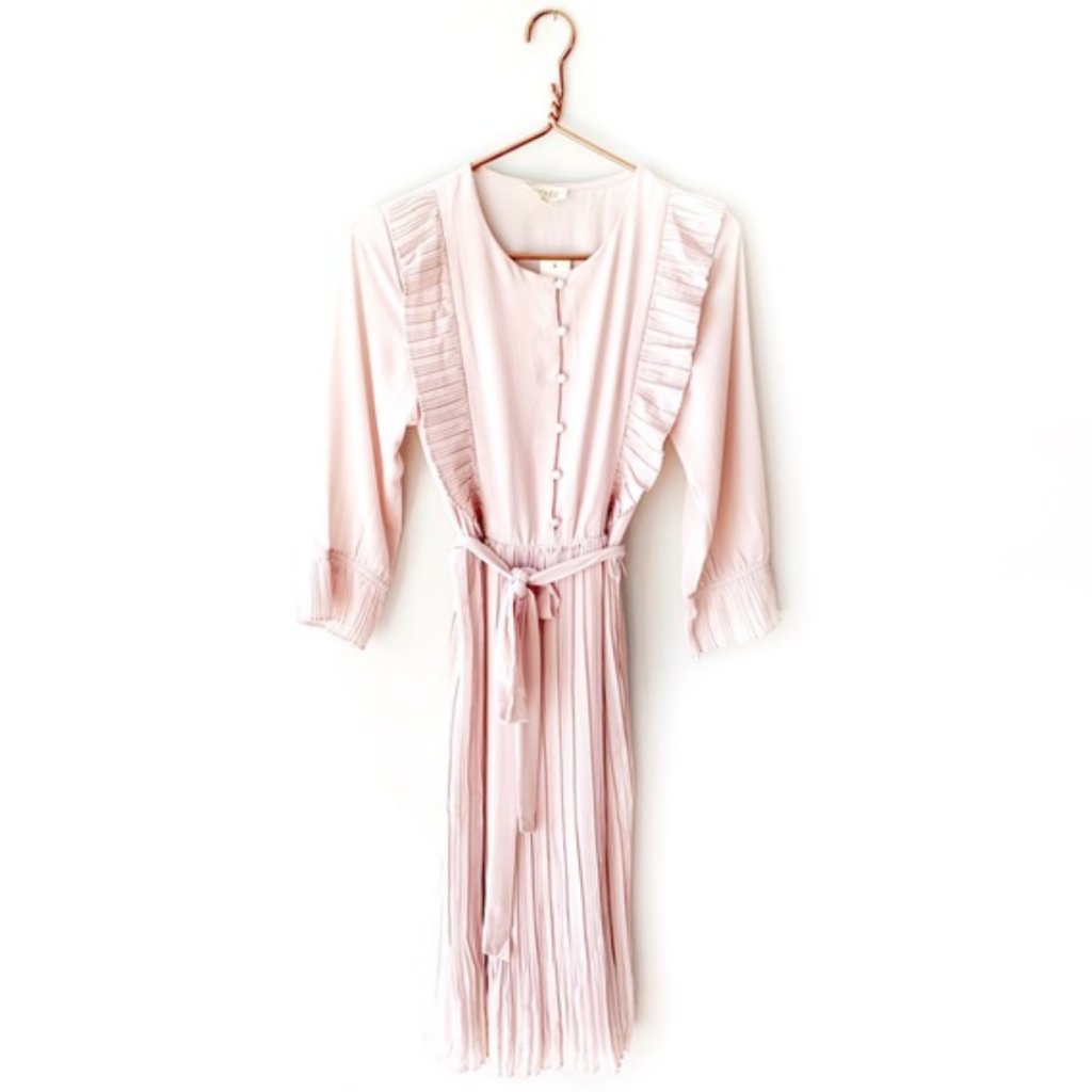 Pleated Roolee Dress